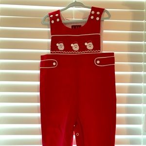 Lil Cactus Smocked Longall 12-18m NEW